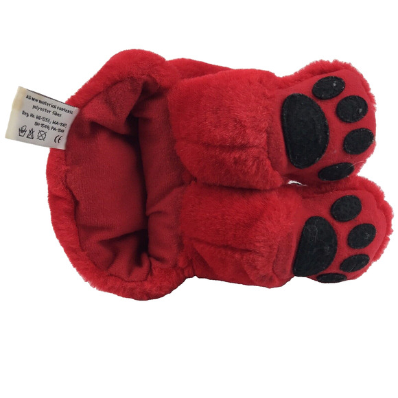 Vintage 1997 Scholastic Side Kicks Clifford Big Red Dog Hand Puppet 12" Plush - Picture 7 of 9
